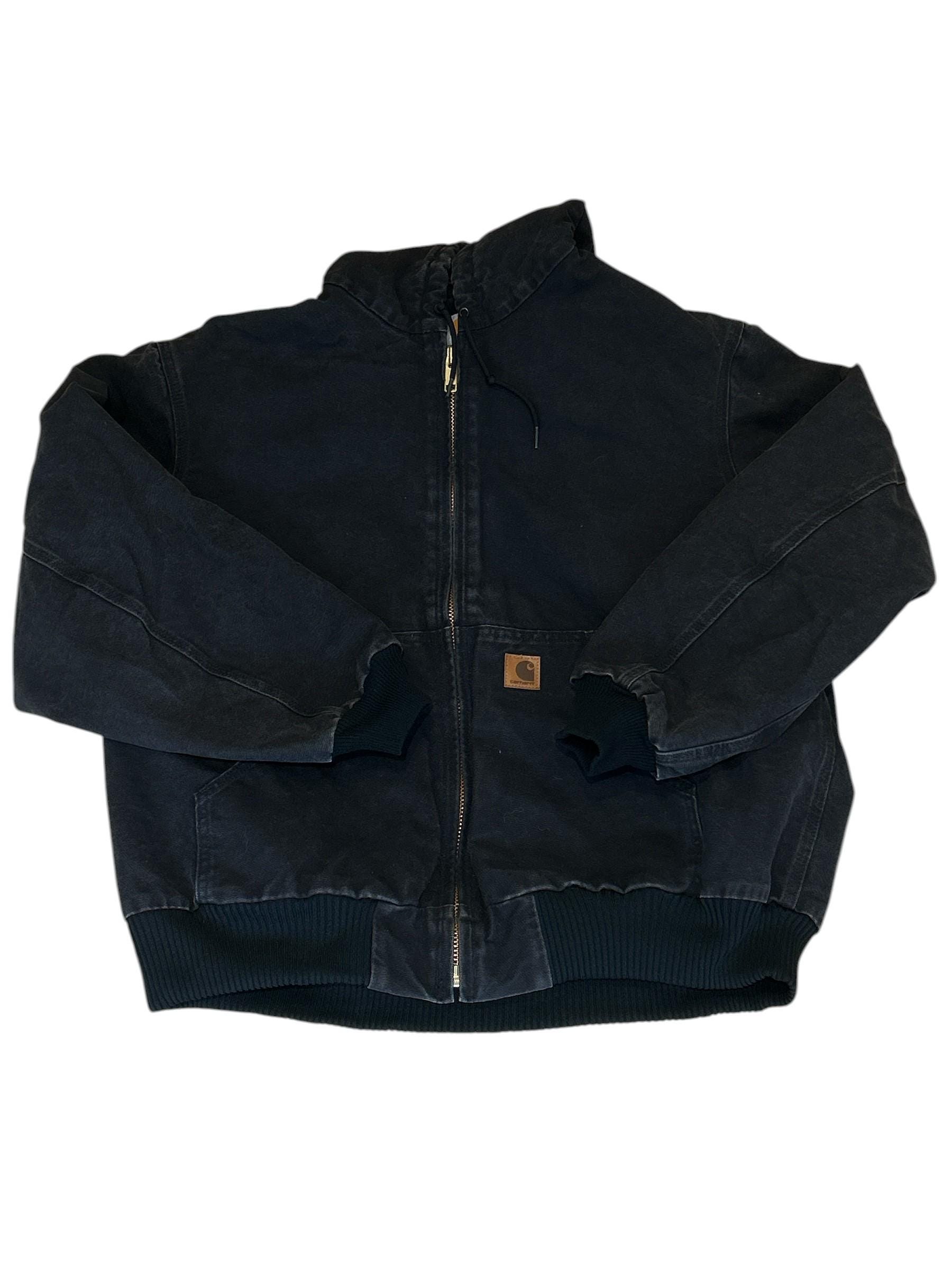 ジャケット・アウター Carhartt 90s Faded Black Active Jacket Faded Black Carhartt Active Jacket - Medium – VTG By Mike