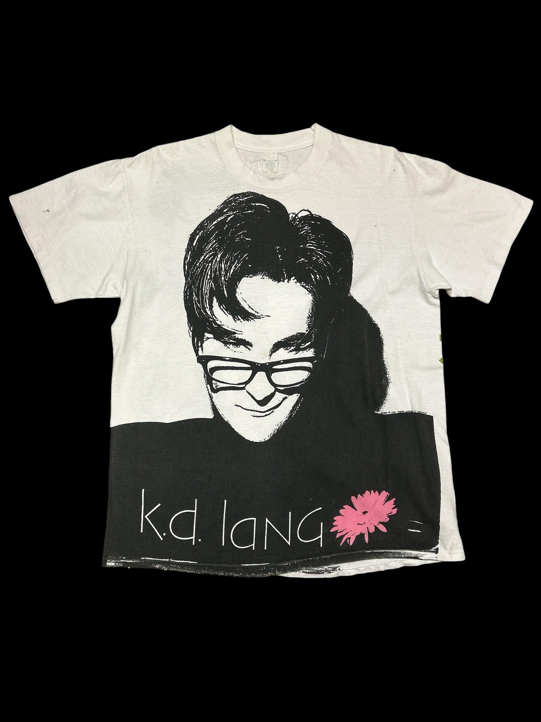 Vintage KD Lang 1992 Tour T-shirt - Etsy