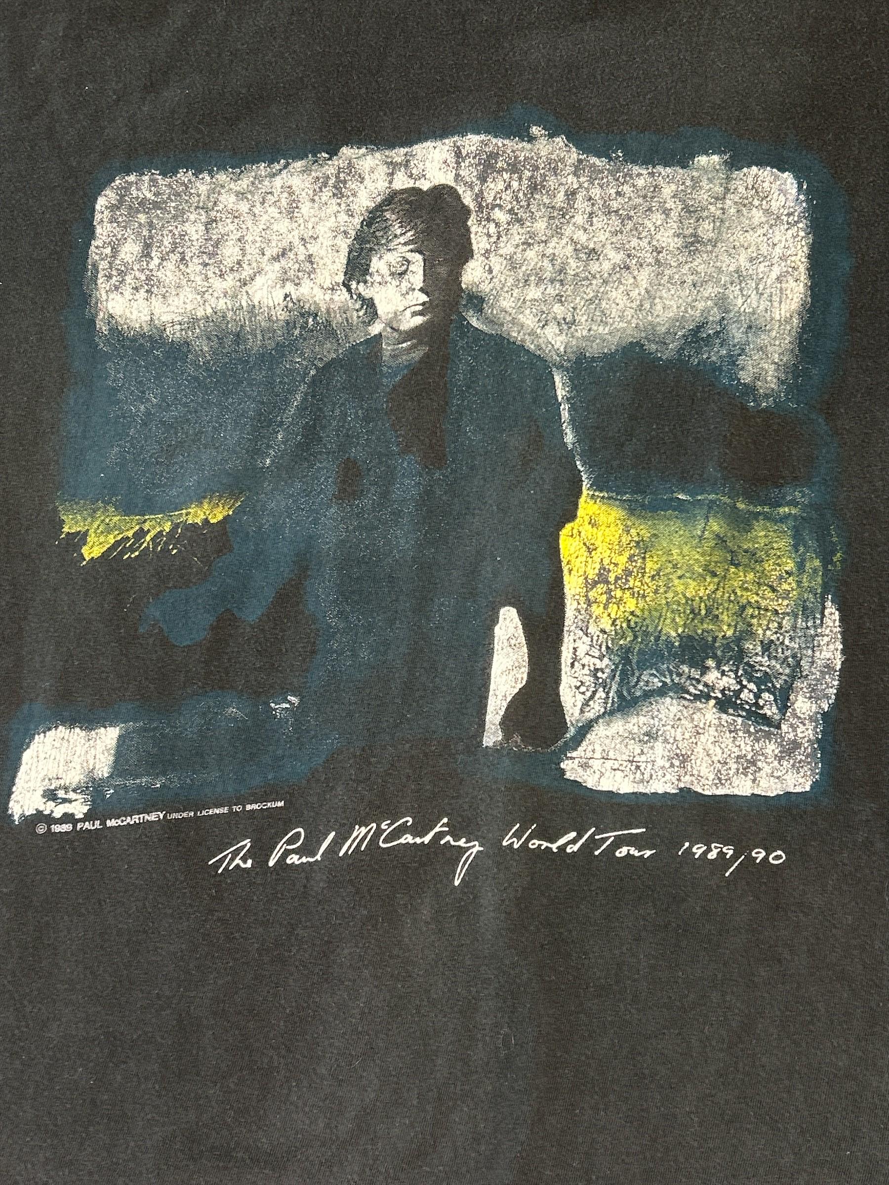 ヴィンテージ 1989/90 ポール・マッカートニー ワールドツアー Tシャツ