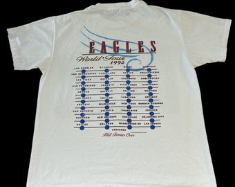 Vintage 1994 Eagles Hell Freezes Over World Tour T-shirt - Etsy