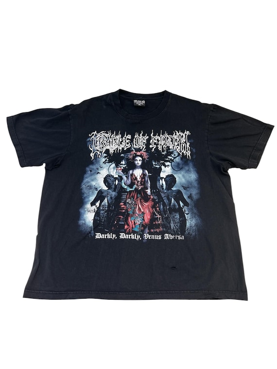 Vintage Cradle of Filth Darkly, Darkly, Venus Aversa T-shirt