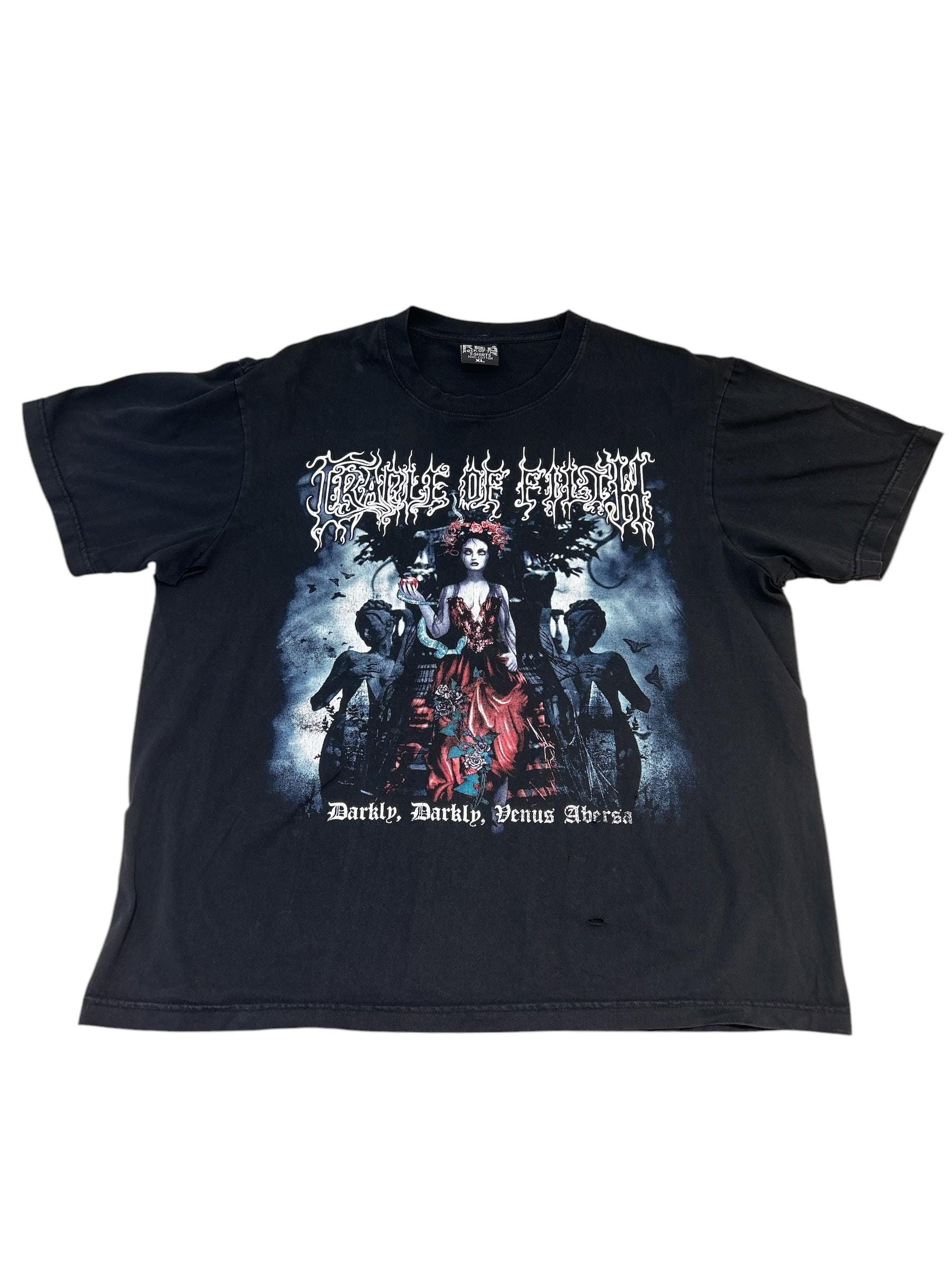 Vintage Cradle of Filth Darkly, Darkly, Venus Aversa T-shirt - Etsy