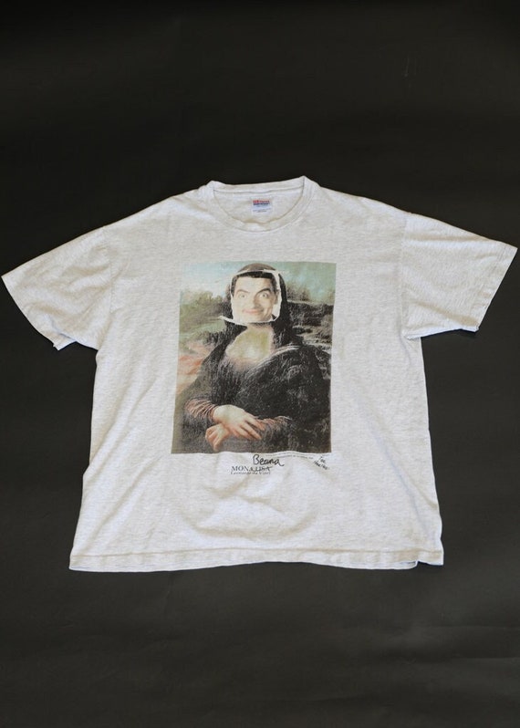 1996 Mr. Bean Mona Lisa T-Shirt