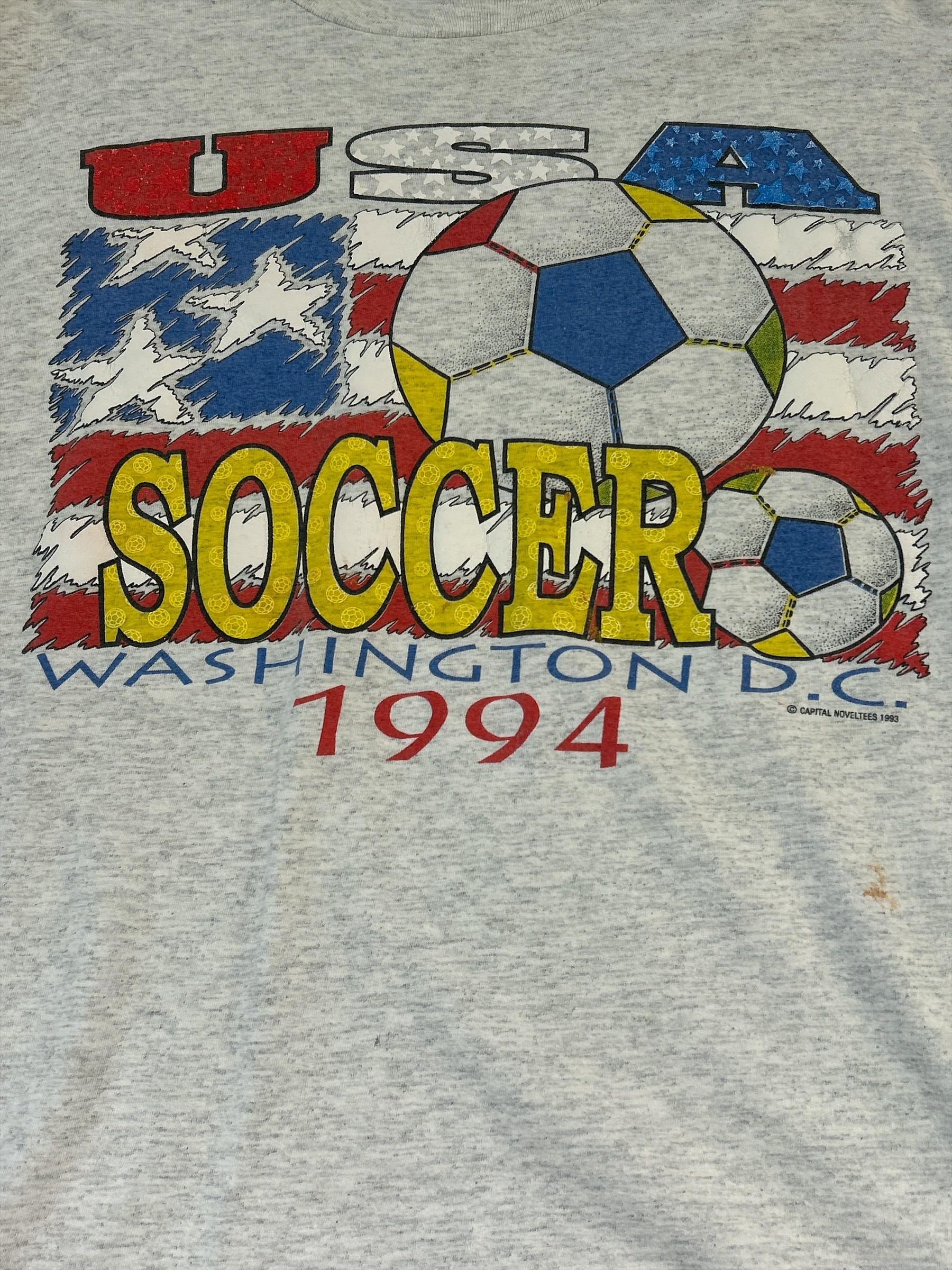 ヴィンテージ 1994 ワールドカップ ワシントン D.C. USA サッカー T