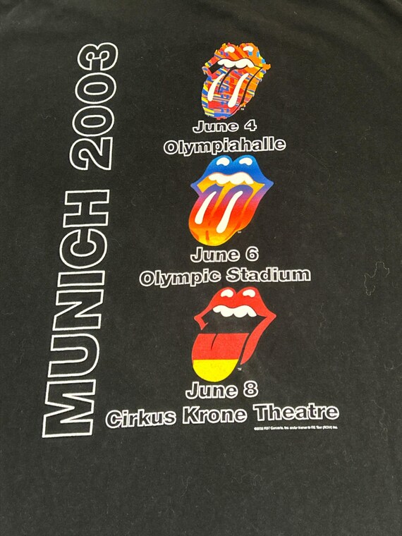 Vintage 2003 Rolling Stones Munich Germany Tour T-shirt - Etsy Canada
