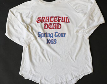Rare 1983 Spring Tour Grateful Dead T-shirt - Etsy