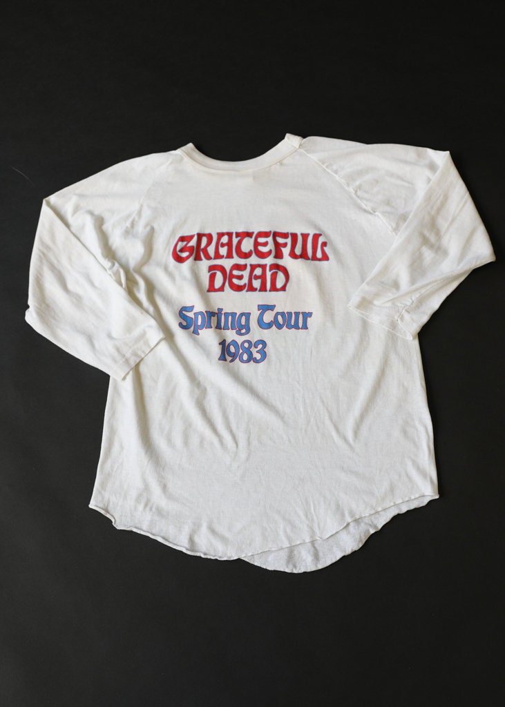 Rare 1983 Spring Tour Grateful Dead T-shirt - Etsy