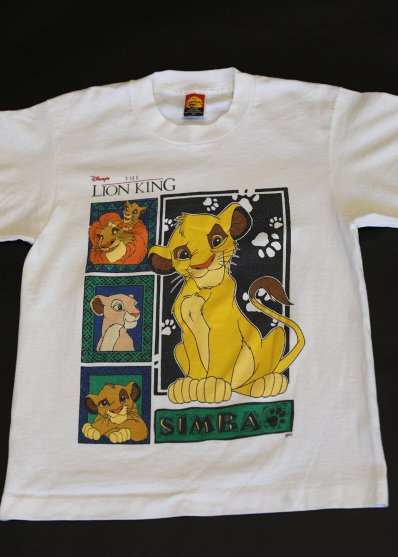 Vintage Lion King Simba T-shirt - Etsy