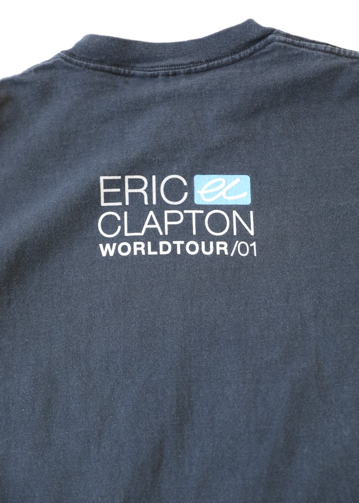 エリック・クラプトン 2001 ワールドツアー Tシャツ - Etsy 日本