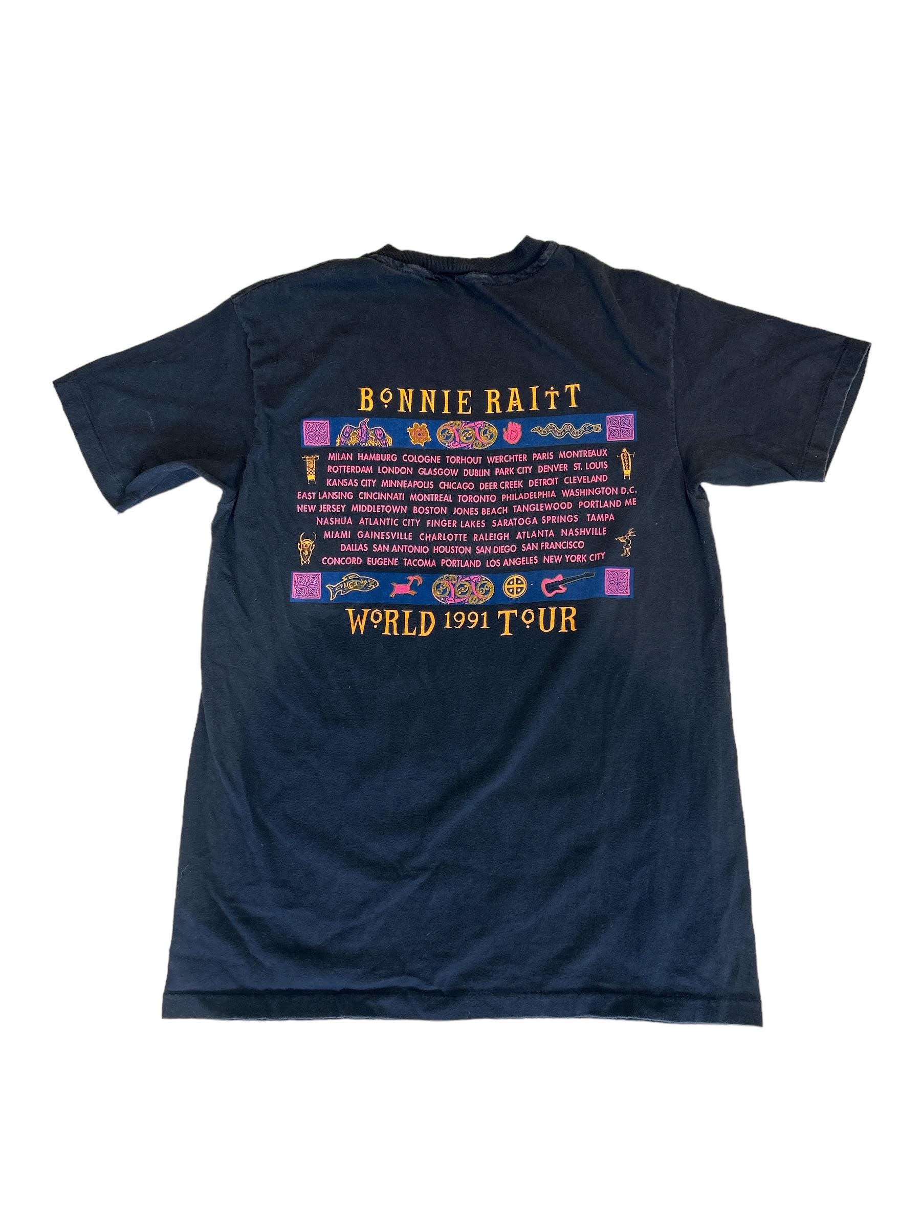 Vintage Bonnie Raitt Luck of the Draw 1991 Tour Tee - Etsy