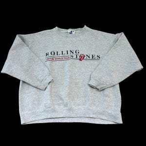 Vintage Rolling Stones World Tour-sweater 1997- 1998