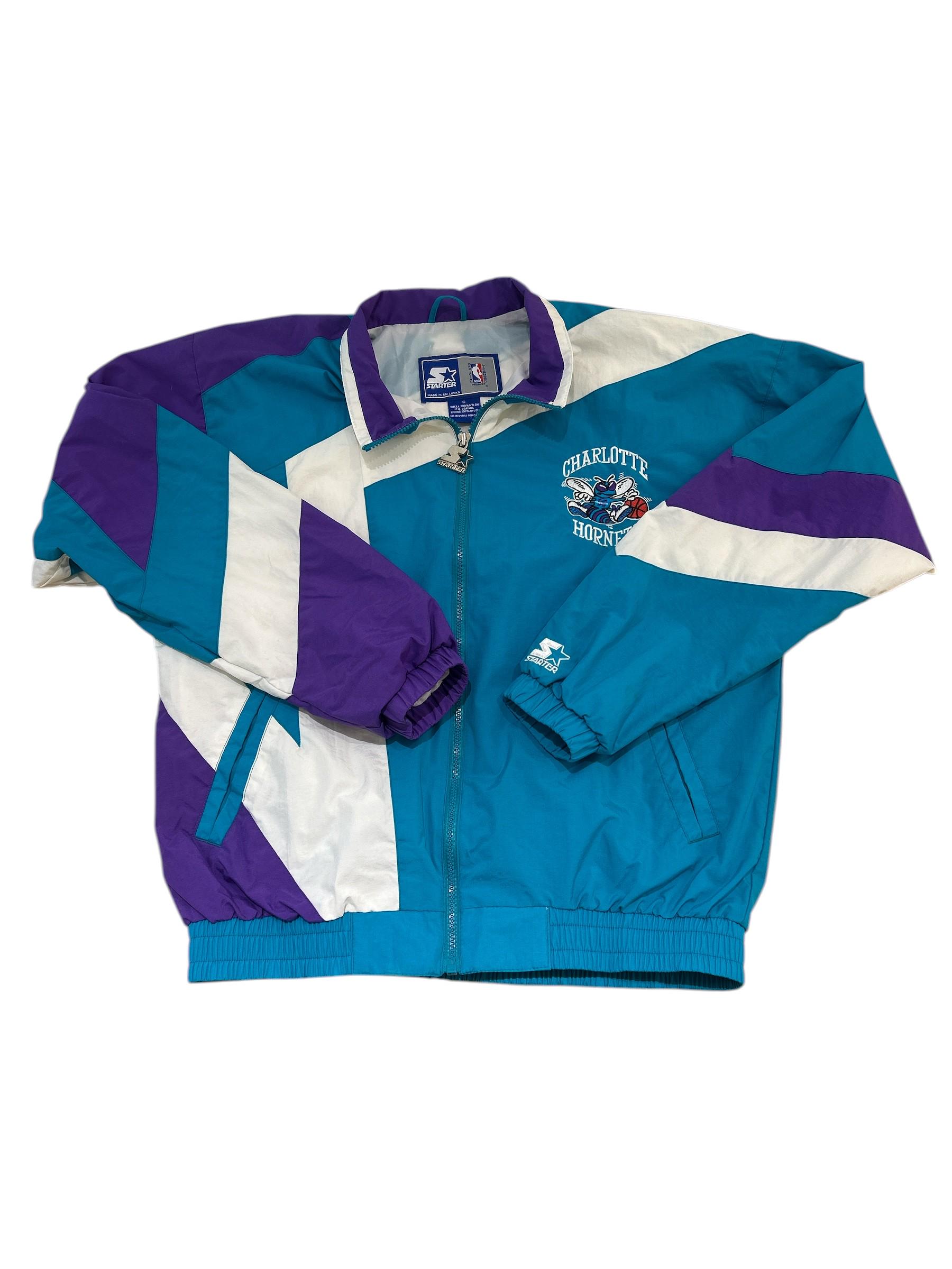 Vintage 90s Charlotte Hornets Starter Jacket - Etsy