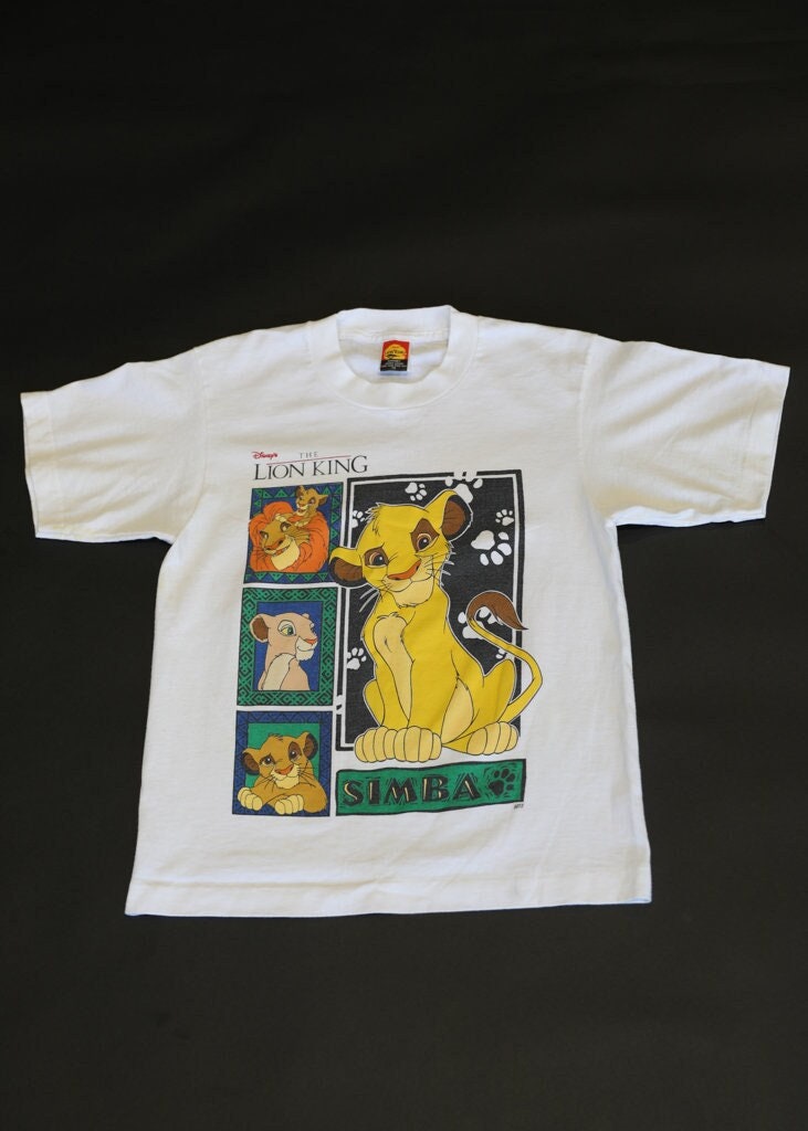 ヴィンテージ ライオンキング シンバ Tシャツ - Etsy 日本
