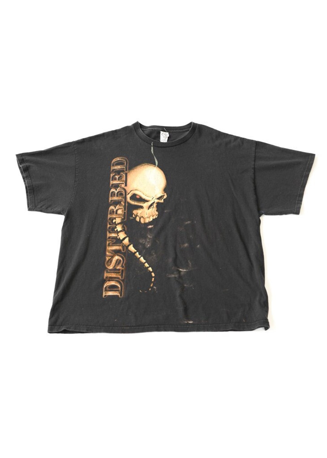 【DimMoire】Skull ダメージT twin skull print harness T-shirt – AVENCHUMU （アバンチュウム）