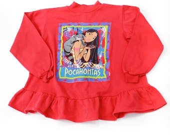Vintage Pocahontas Kids Sweater
