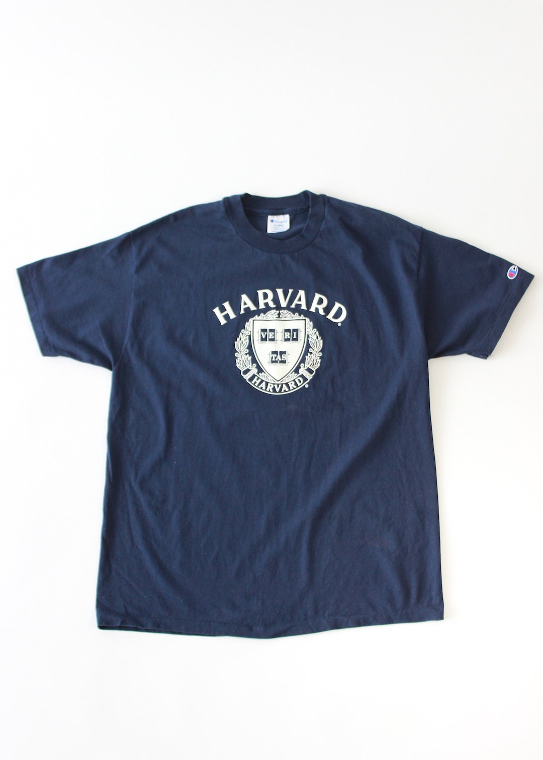 80s Champion Harvard T-shirt - Etsy
