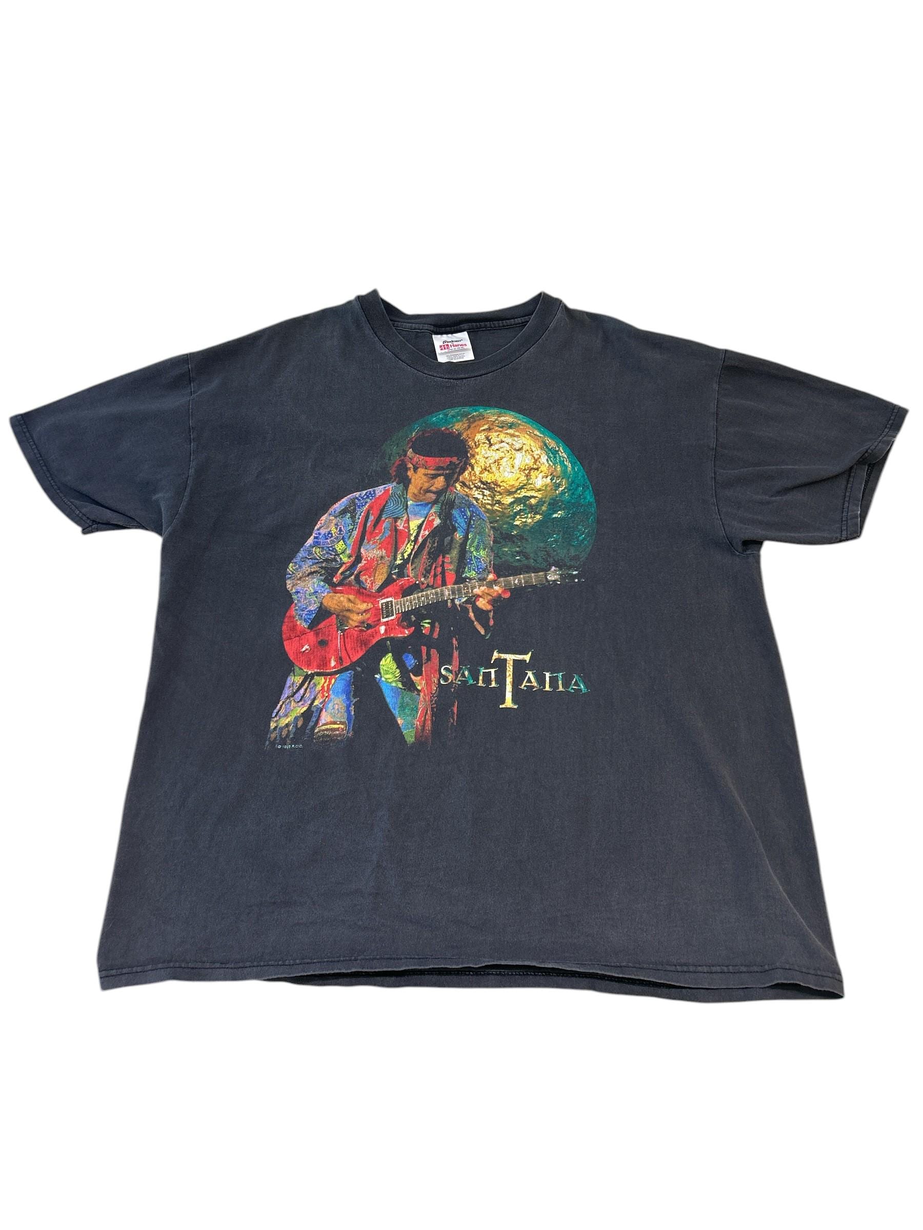Vintage 1998 Carlos Santana Tour T-shirt - Etsy