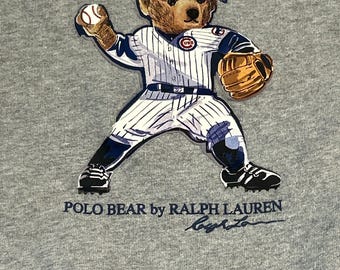 Limited Edition MLB Ralph Lauren Cubs Kids Crewneck - Etsy