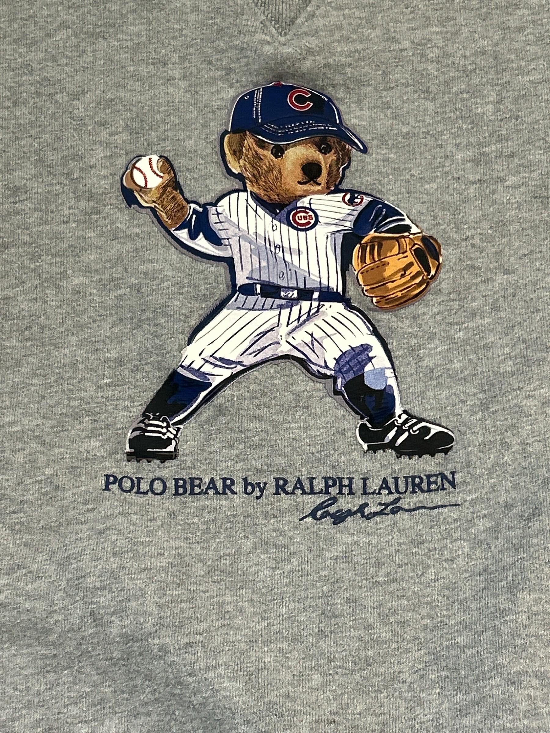 Limited Edition MLB Ralph Lauren Cubs Kids Crewneck - Etsy