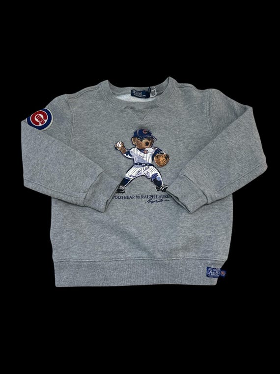 Limited Edition MLB Ralph Lauren Cubs Kids Crewneck - Etsy