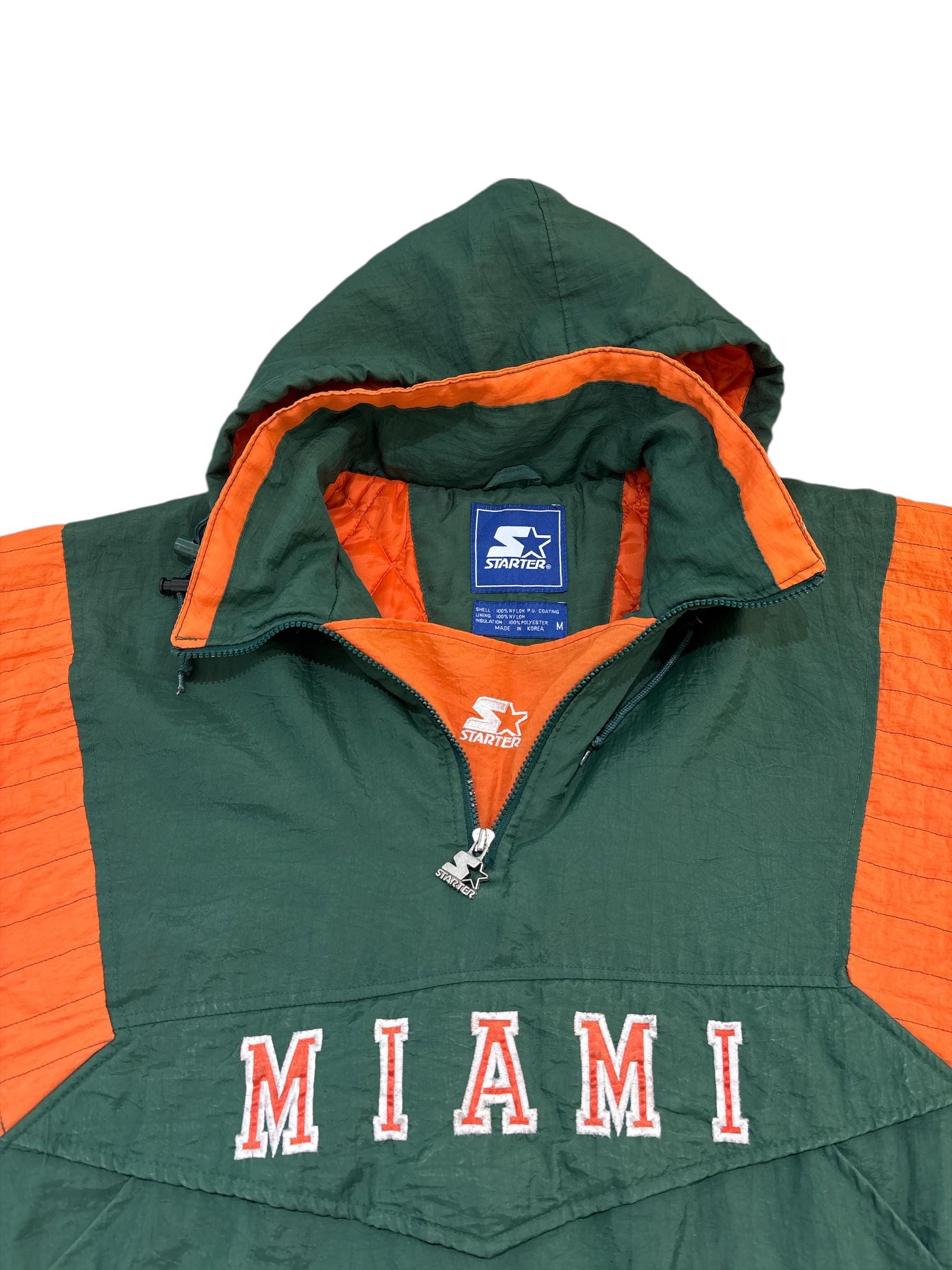 Vintage 90s Miami Hurricanes Starter Jacket - Etsy Finland