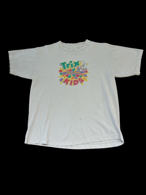 Vintage 90s Trix Are for Kids Cereal Promo T-shirt - Etsy Norway