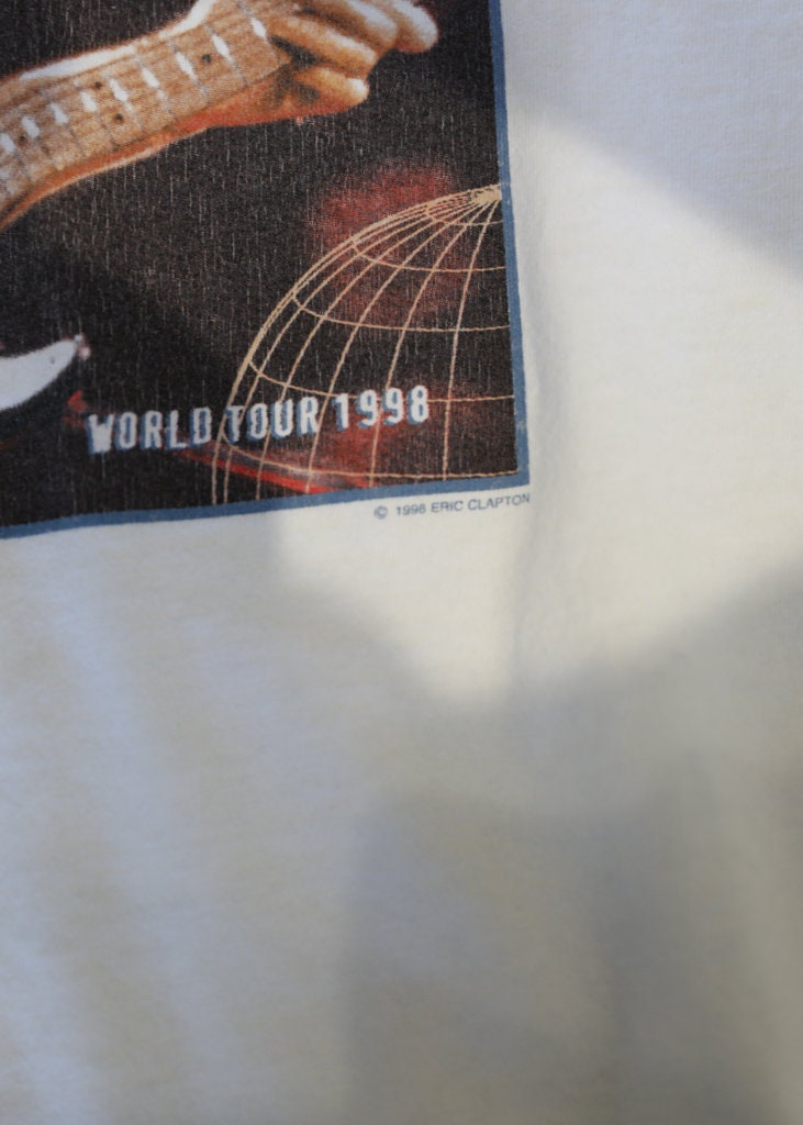 1998 ワールドツアー エリック クラプトン T シャツ - Etsy 日本