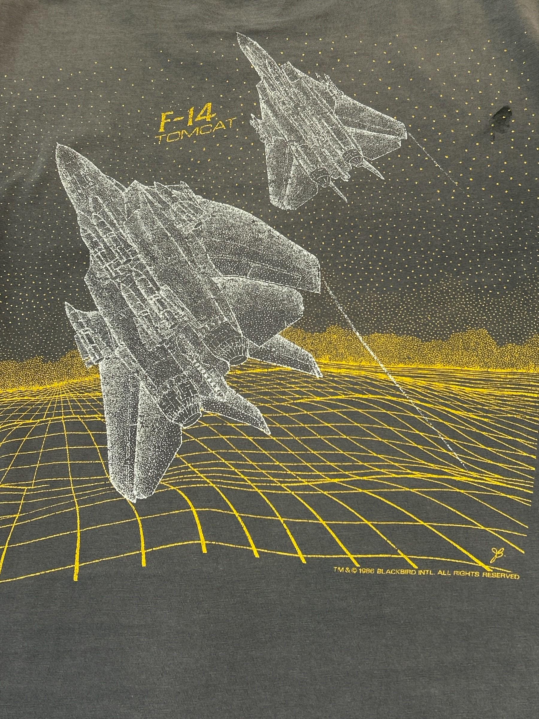 1986年製ヴィンテージ ブラックバード＆F-14 トムキャット戦闘機T 