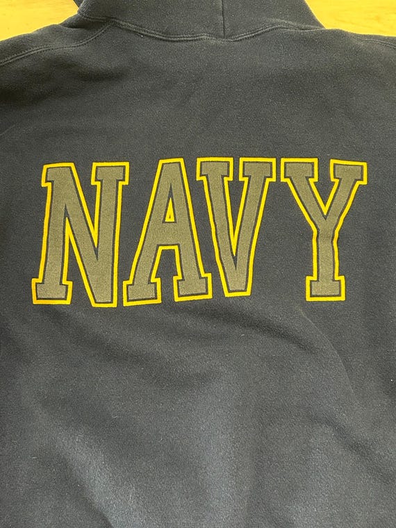 Vintage US Navy Hoodie - Etsy