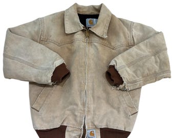 Chaqueta juvenil Carhartt Santa Fe vintage con forro acolchado