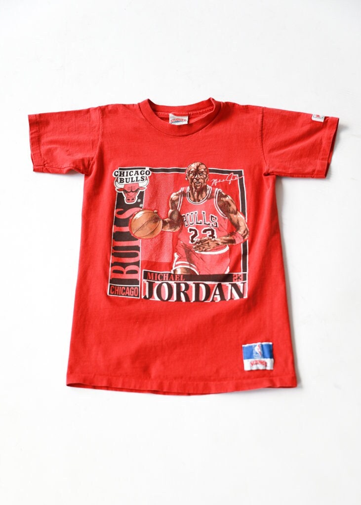Vintage Chicago Bulls マイケルジョーダン　Tシャツ Vintage Chicago Bulls Micheal Jordan T-shirt - Etsy