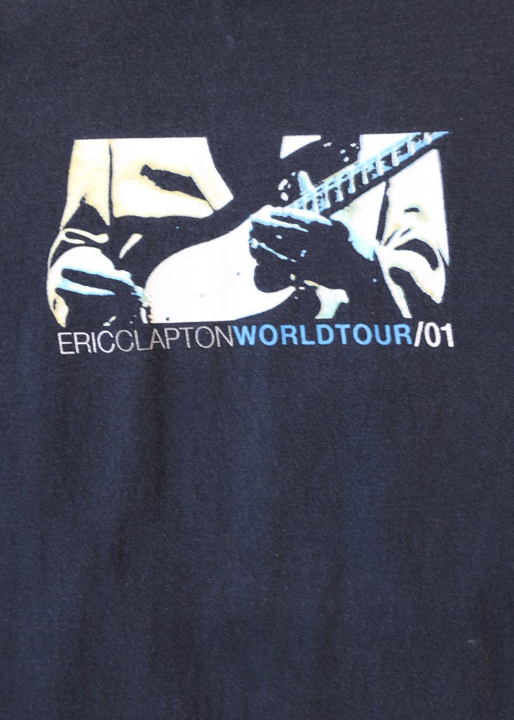 エリック・クラプトン 2001 ワールドツアー Tシャツ - Etsy 日本