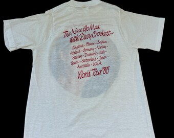 Vintage 1985 Paul Young the Nine Go Mad Tour T-shirt - Etsy