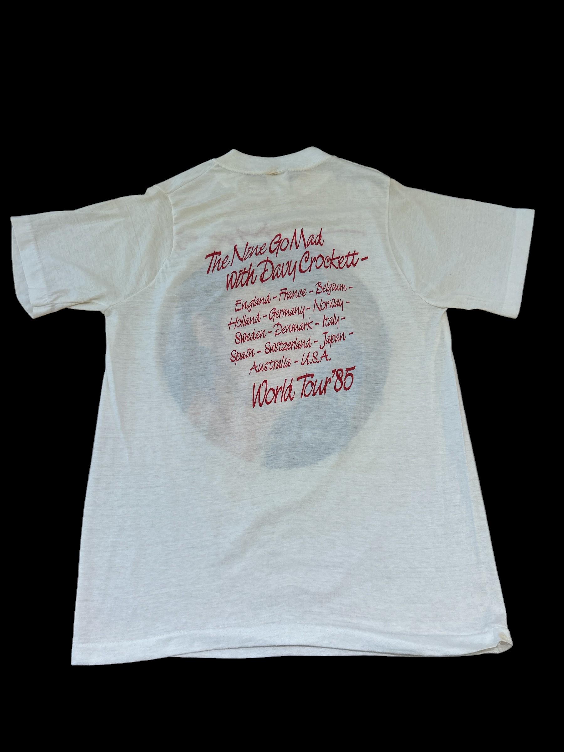 Vintage 1985 Paul Young the Nine Go Mad Tour T-shirt - Etsy