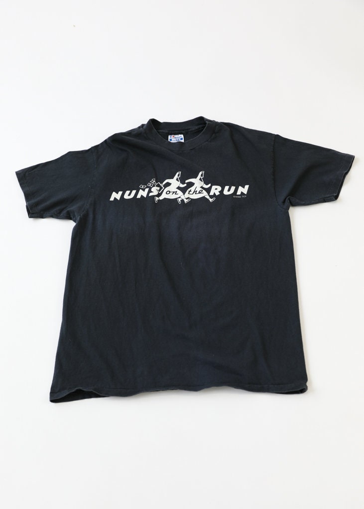 1990 Nuns on the Run T-shirt - Etsy
