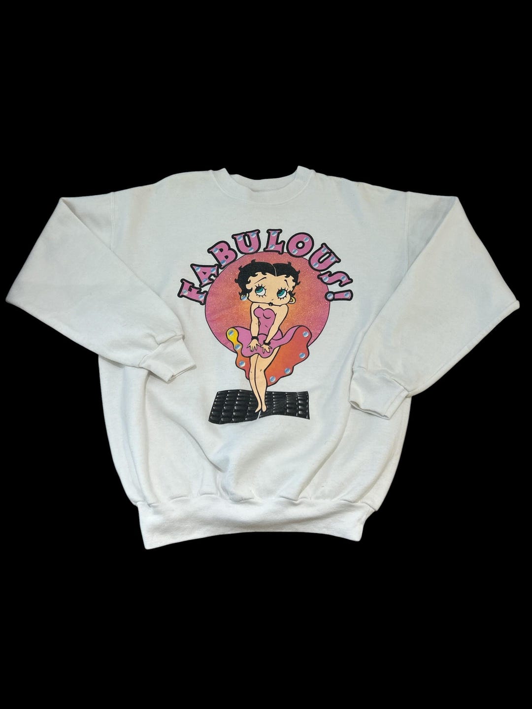 Betty Boop様★専用 Vintage Betty Boop Crewneck, 2000s Cartoon Sweatshirt - Etsy