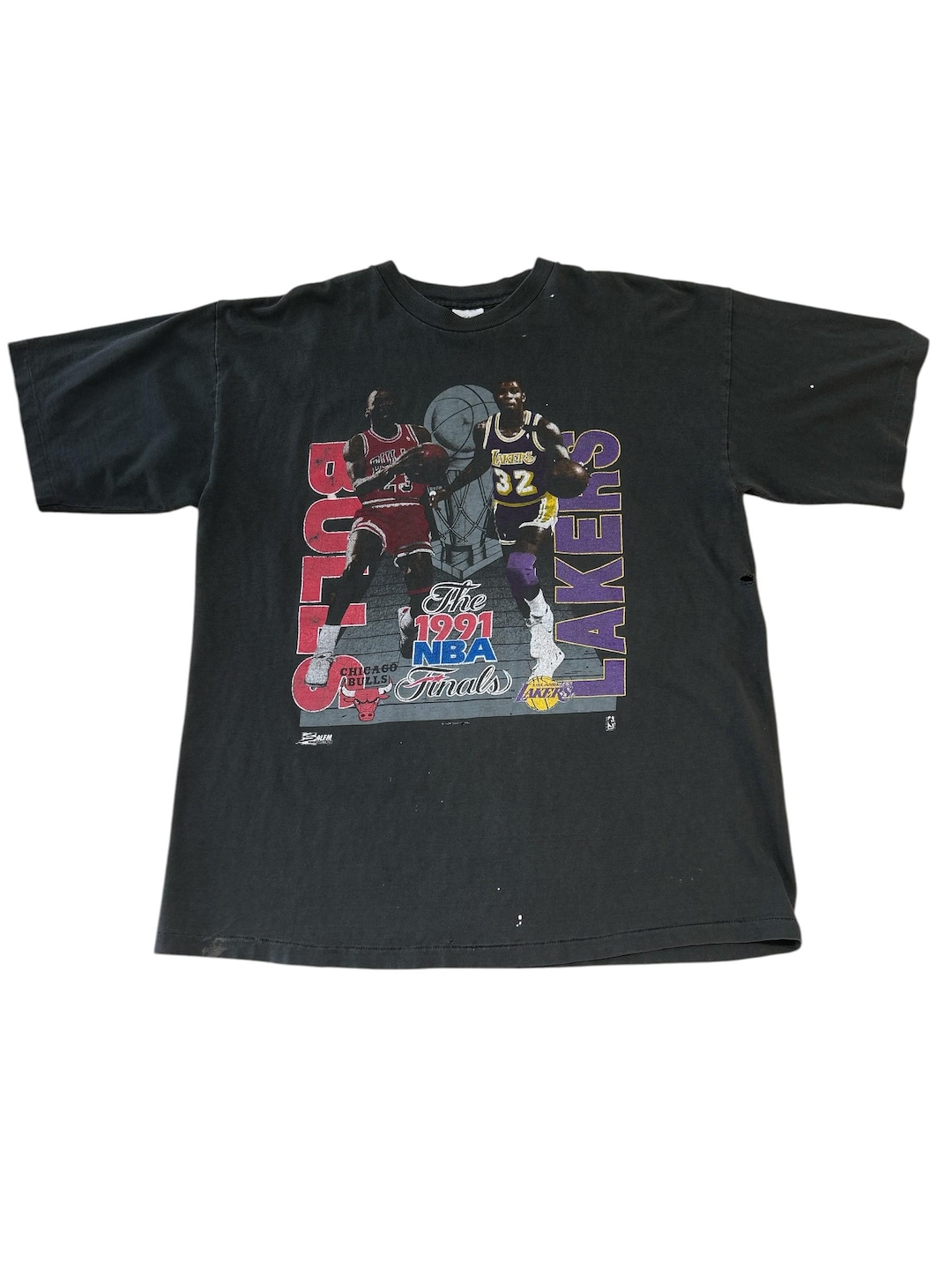 Vintage 1991 NBA Finals Bulls Vs Lakers T-shirt - Etsy New Zealand