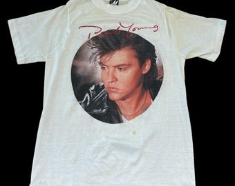 PAUL YOUNG WORLD TOUR 1987 Tシャツ フリーサイズ PAUL YOUNG WORLD TOUR 1987 Tシャツ フリーサイズ
