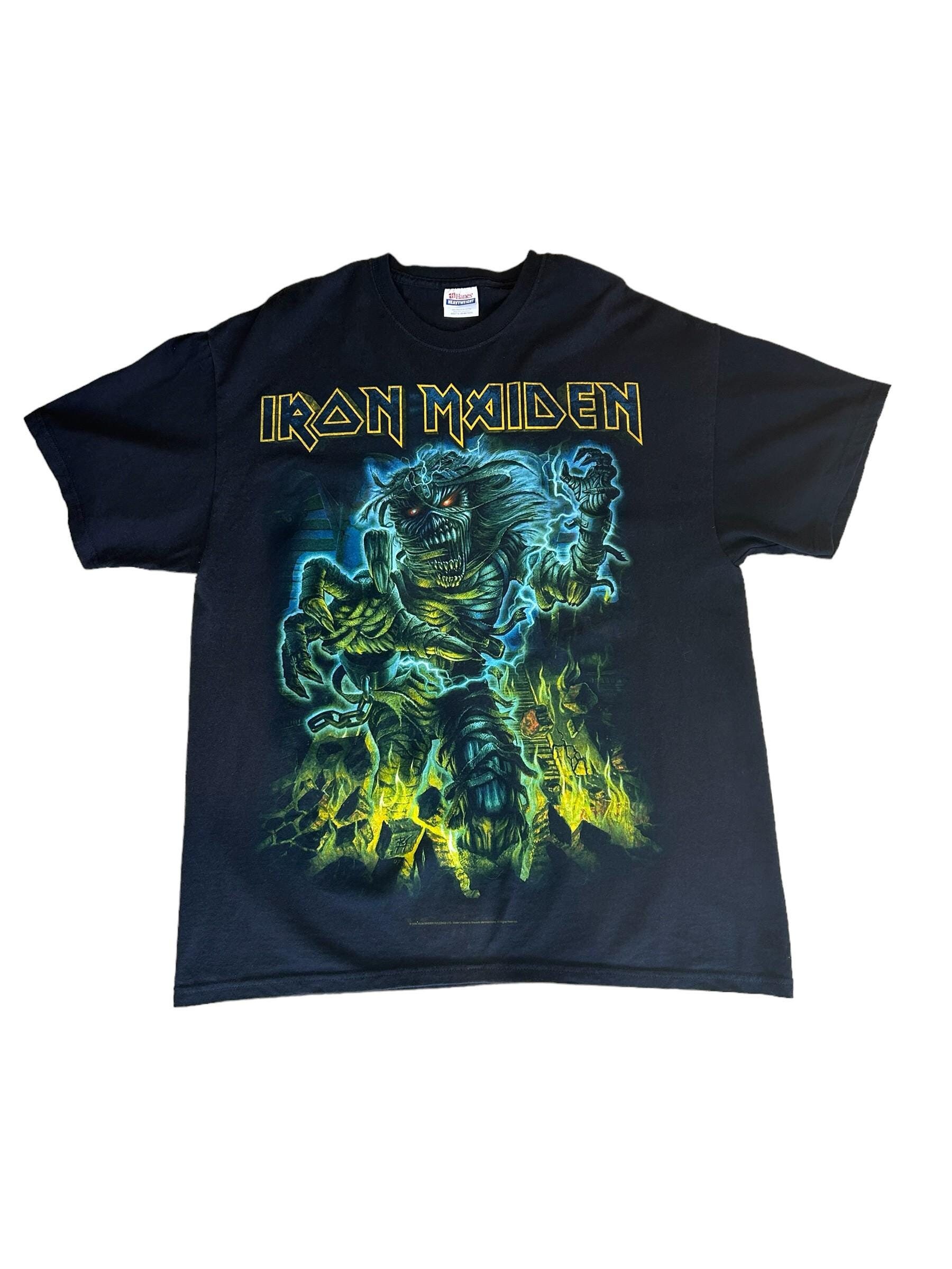Iron Maiden Vintage Tシャツ Lサイズ Vintage 2008 Iron Maiden T-shirt - Etsy