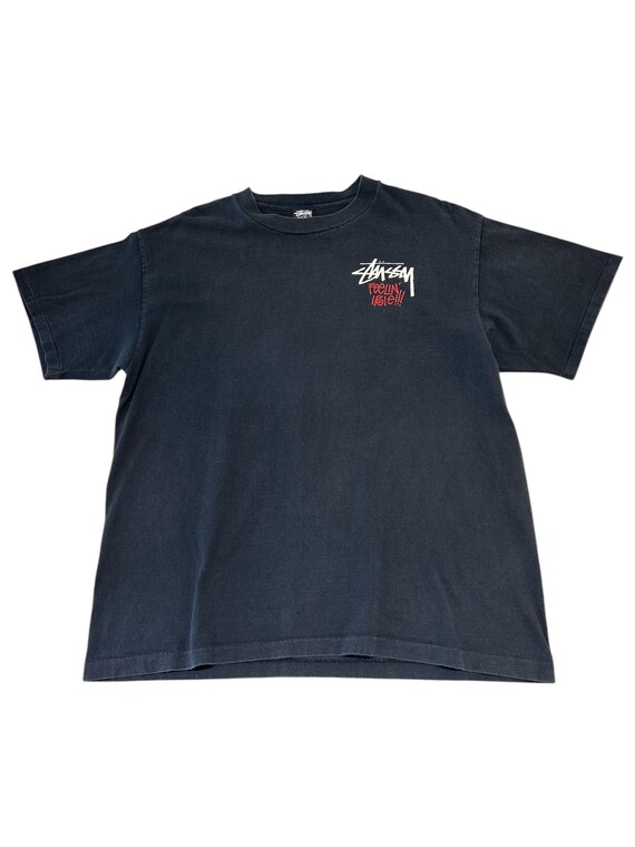 Vintage 90s Stussy Feelin' Irie Jamaican T-shirt - Etsy
