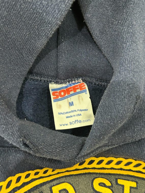 Vintage Soffe US Navy Hoodie Mens Large Sweatshirt 90s USA