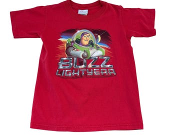 Koszulka dziecięca Vintage Toy Story Buzz Lightyear