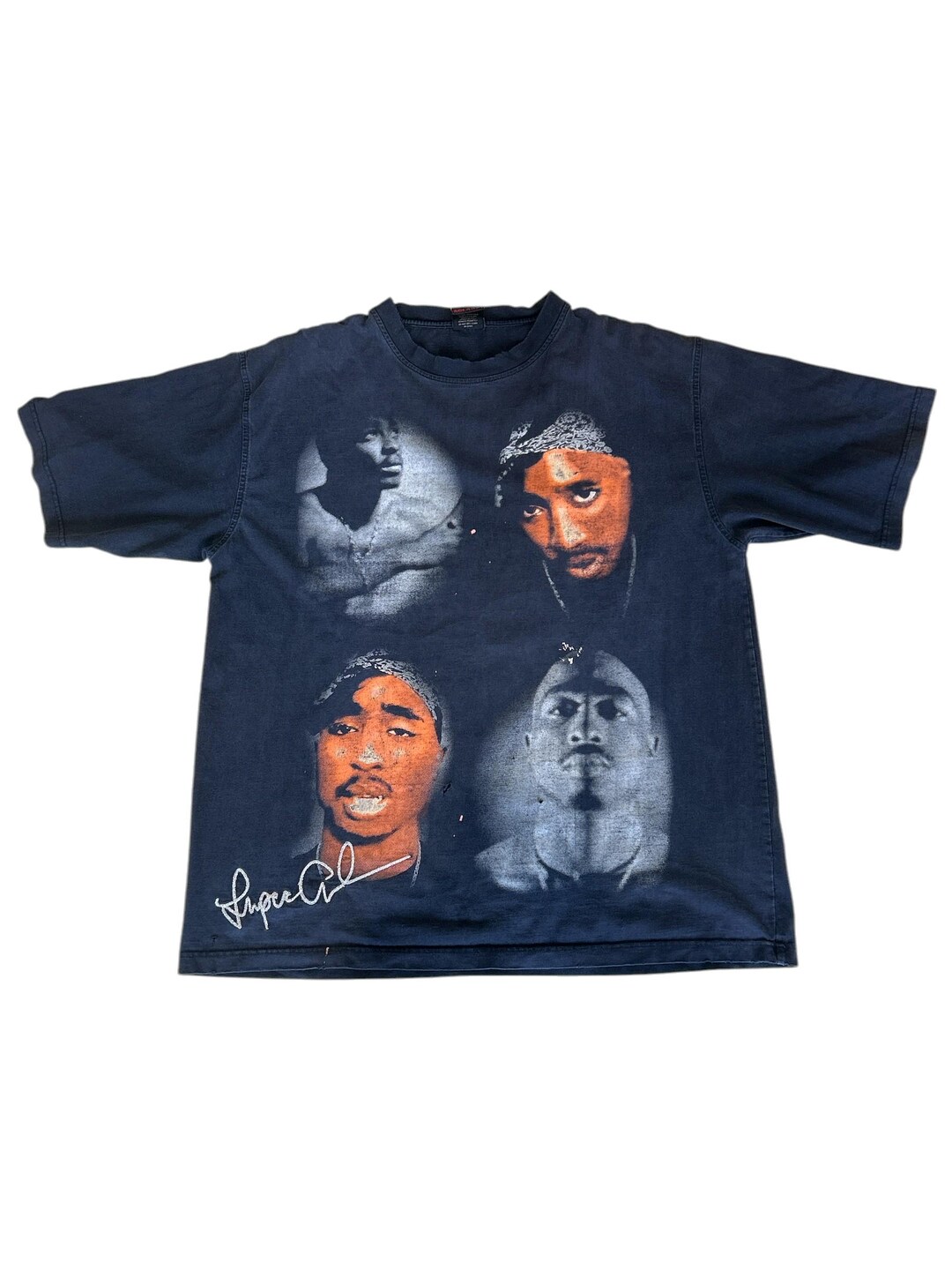 Vintage 90s 2pac T-shirt - Etsy