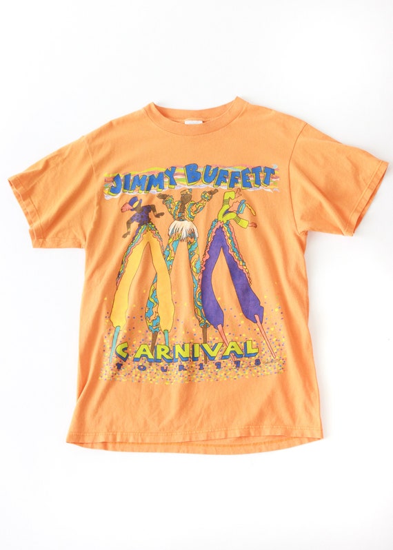 90s Jimmy Buffet Carnival T-shirt - image 1