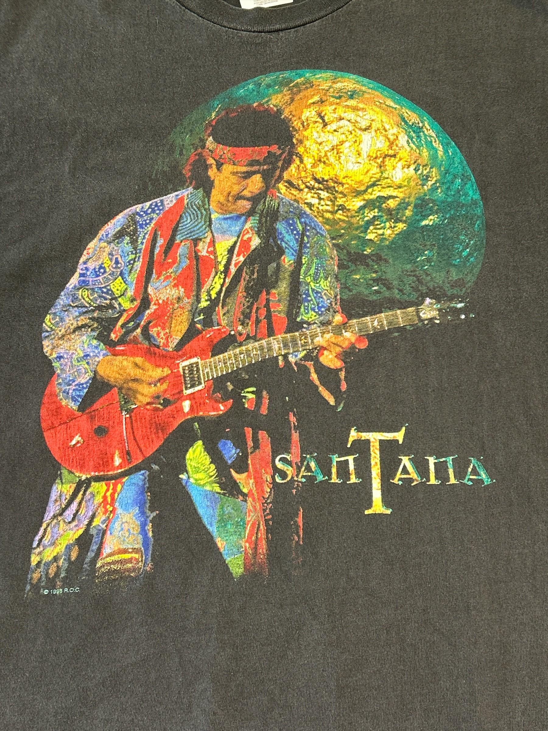 Vintage 1998 Carlos Santana Tour T-shirt - Etsy