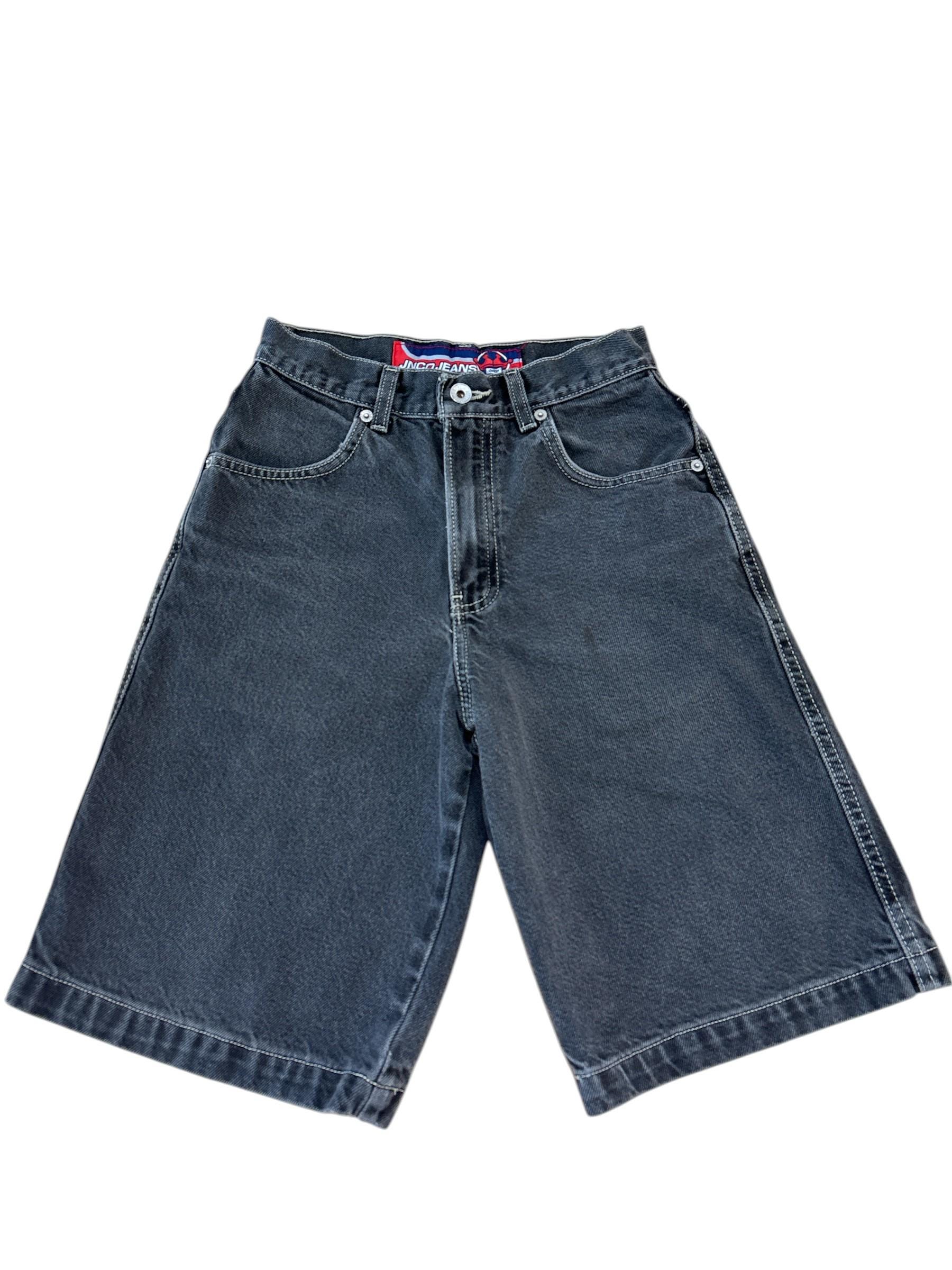 Vintage JNCO JEANS Black Denim Shorts - Etsy