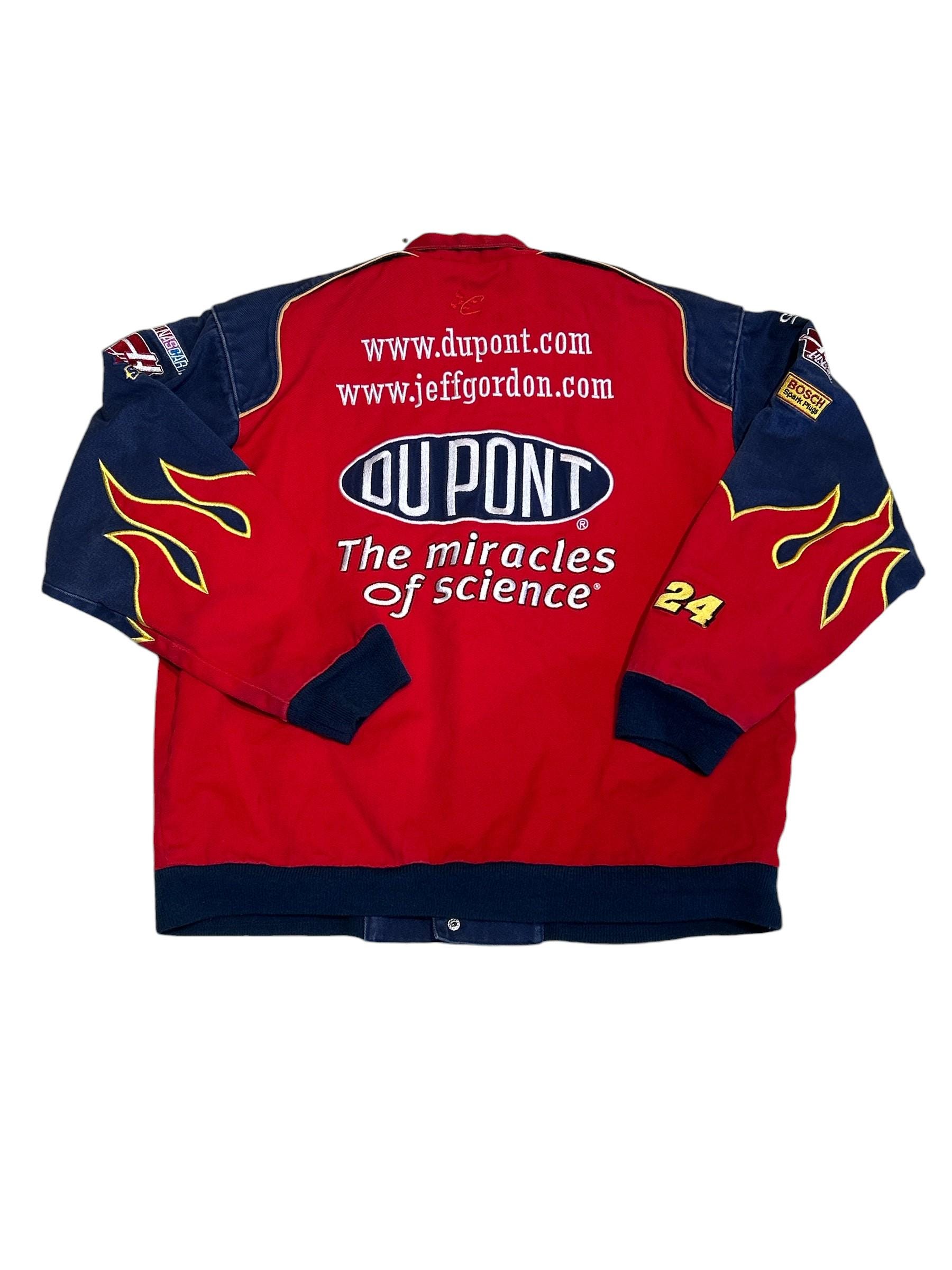 Vintage Jeff Gordon Dupont NASCAR Jacket - Etsy