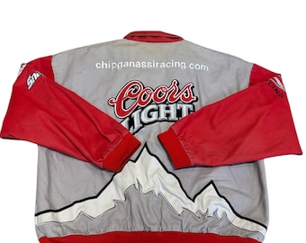 Vintage Chase Authentics Coors Light NASCAR Jacket - Etsy