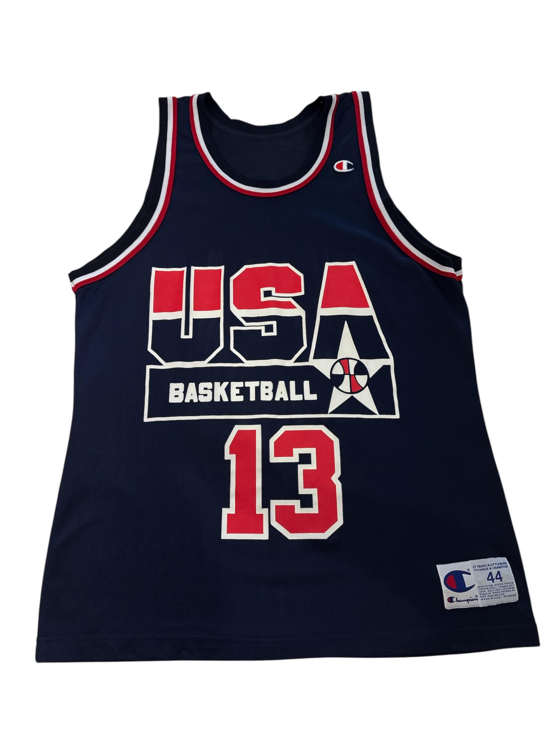 Vintage 1996 #13 Shaquille O'neal Team USA Basketball Champion