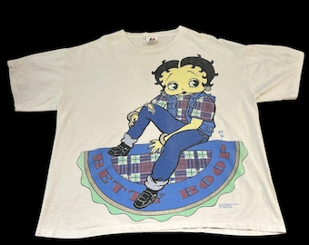Camiseta vintage de Betty Boop del Oeste de 1994